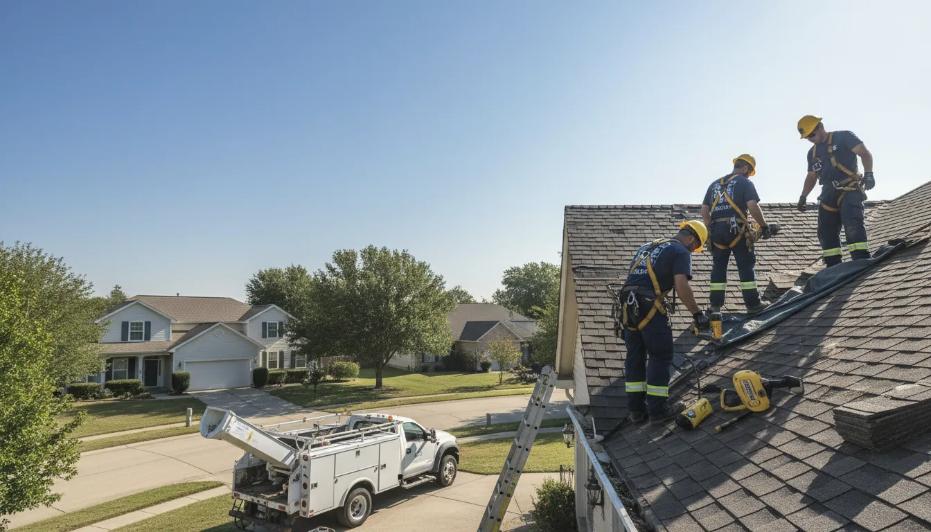 Emergency Solar Roof Shingle Repair in Weston, GA